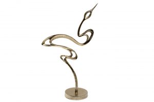 Статуэтка «Цапля» цвет шампань