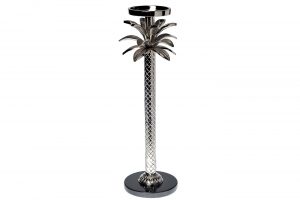 Подсвечник «Palm M» на подставке хром