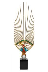 Статуэтка «Жар-птица» с золотым хвостом