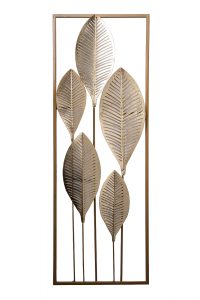 Панно декоративное «Золотые листья»